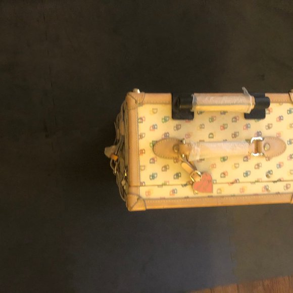 Dooney & Bourke Signature Rolling Suitcase - Picture 3 of 7